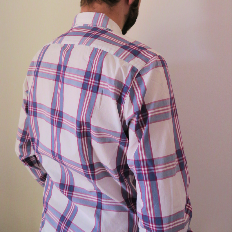 102 Sky 5 - shirt, 100% cotton, french collar, regular fit