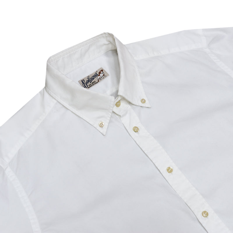 Total White Button Down